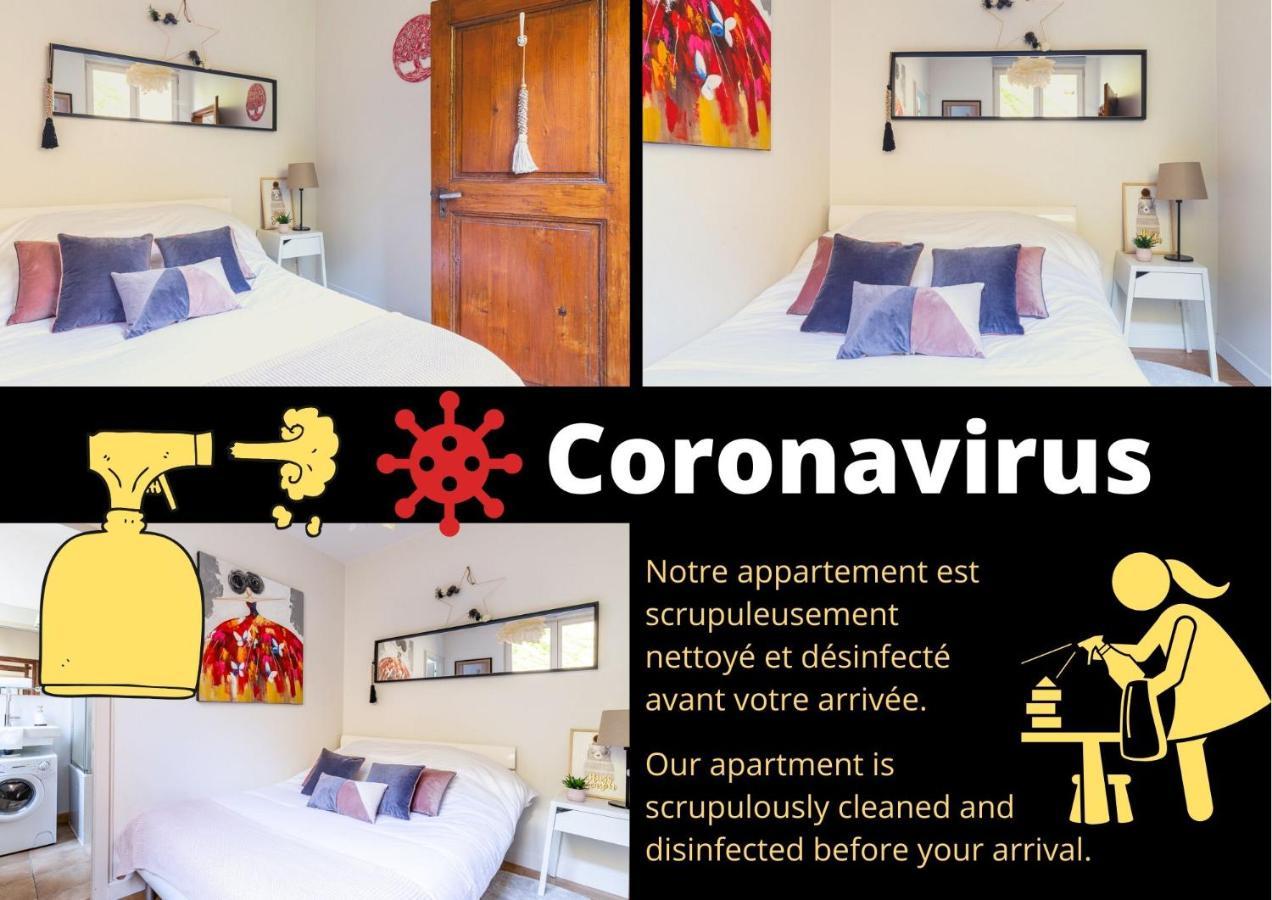 ☆ Charmant 2 Pieces, Calme & Lumineux - Centre Ville ☆ สตราสบูร์ก ภายนอก รูปภาพ