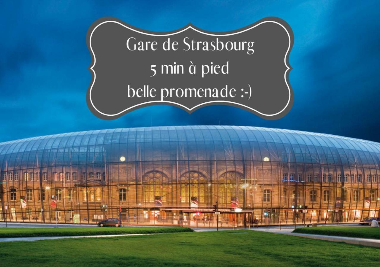 ☆ Charmant 2 Pieces, Calme & Lumineux - Centre Ville ☆ สตราสบูร์ก ภายนอก รูปภาพ